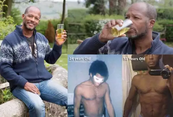 Meet Man Who Drink Own Urine For Six Years To Lose Weights (Photos)